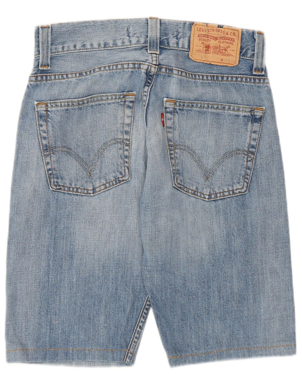 LEVI'S Pantaloncini di jeans vestibilità standard 506 da donna W28 Blu medio