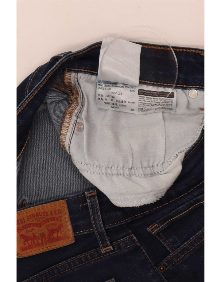Jeans dritti Levi's 714 da donna W30 L32 blu navy