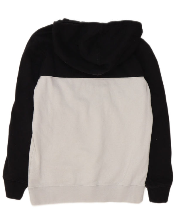 Felpa con cappuccio Champion da bambino, 11-12 anni, in cotone color block bianco grande