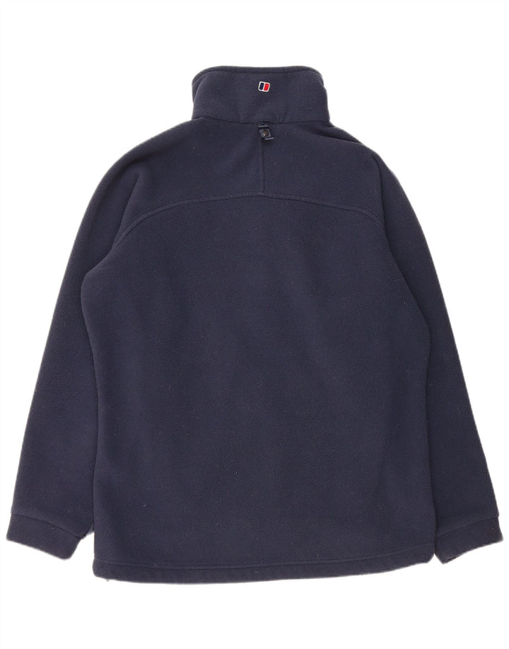 Giacca in pile da donna Berghaus UK 14 grande poliestere blu navy