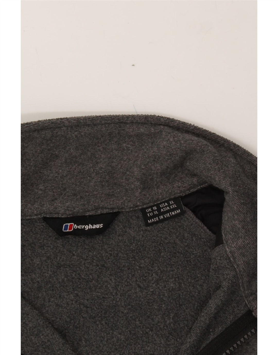 BERGHAUS Womens Tracksuit Top Jacket UK 16 Large  Grey Vintage Berghaus and Second-Hand Berghaus from Messina Hembry 