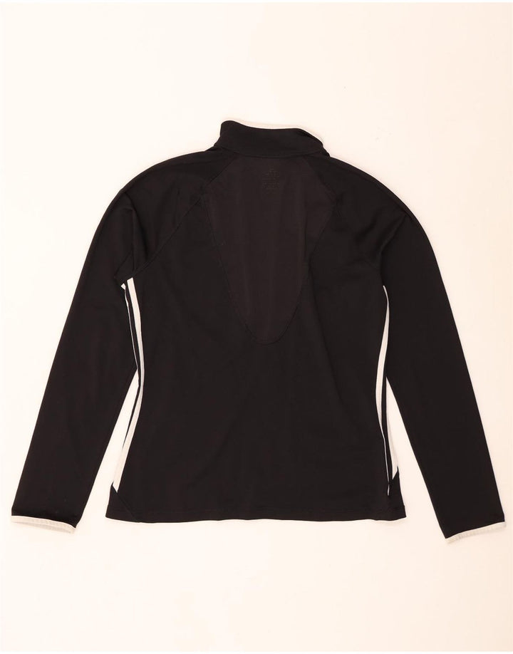 Giacca da tuta da donna Adidas UK 18 XL Black Colourblock