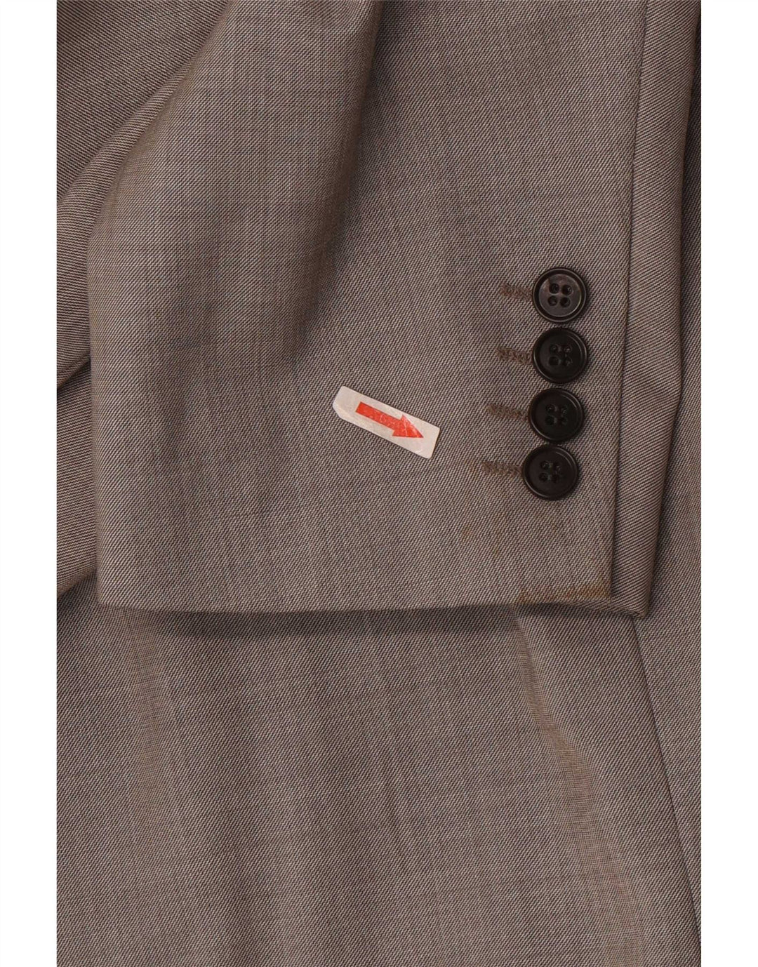 Giacca blazer a 2 bottoni Marks & Spencer da uomo UK 48 2XL lana grigia