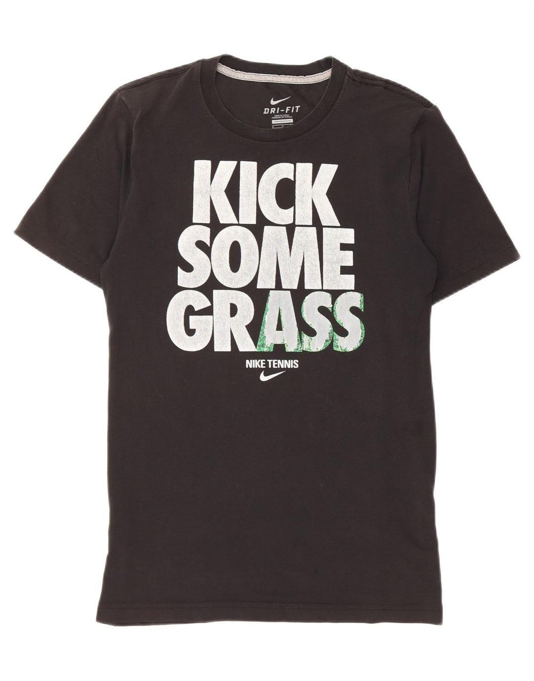 T-shirt grafica Nike Dri Fit da uomo, piccola, nera