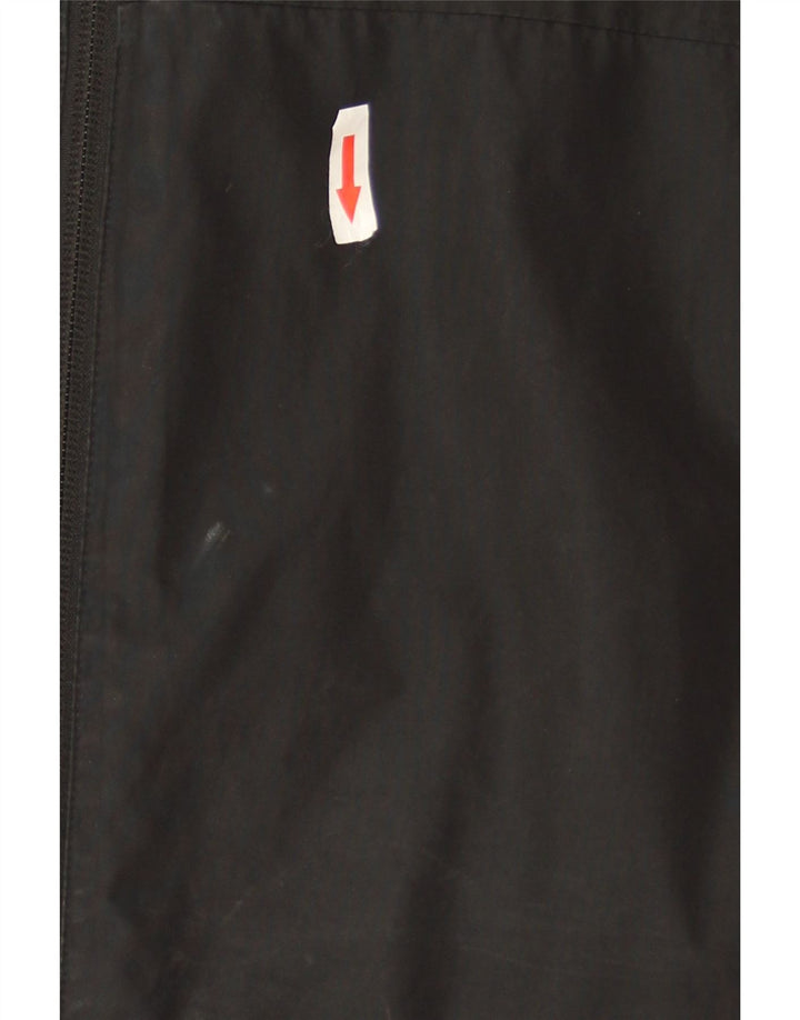 Giacca antipioggia da uomo Adidas con cappuccio UK 38 medio poliestere nero