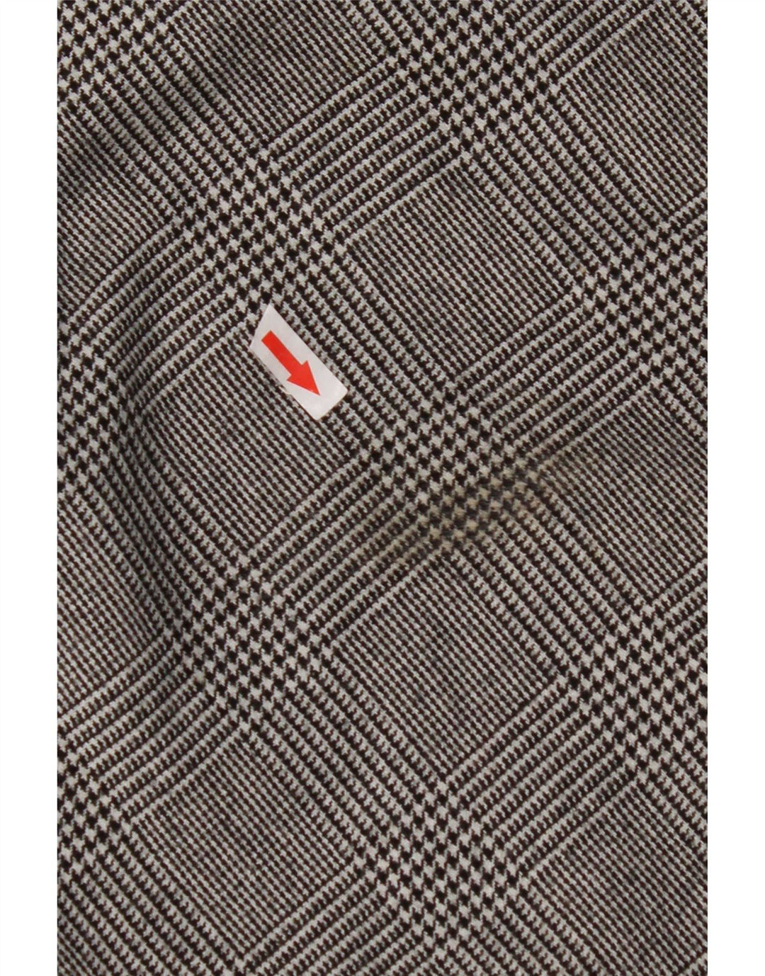 Abito lungo da donna a maniche lunghe Luisa Spagnoli IT 46 Large grigio pied de poule