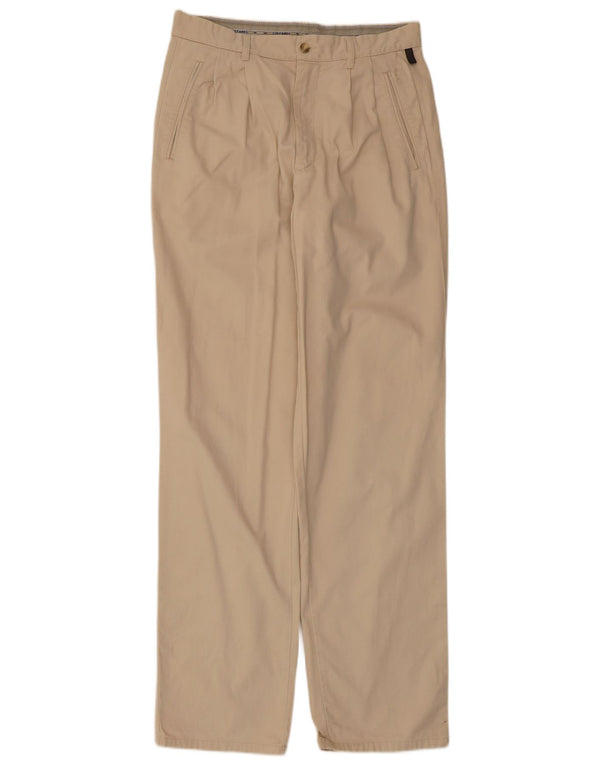 Pantaloni Chino da Uomo con Pegged Stefanel IT 48 Medio W32 L35 Cotone Beige