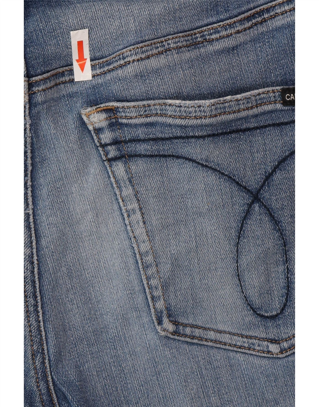 Jeans skinny da uomo Calvin Klein W29 L32 cotone blu