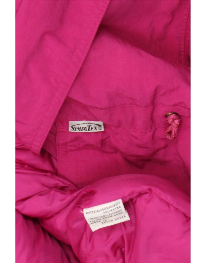 Giacca da sci con cappuccio da donna Sympatex UK 18 XL poliestere rosa
