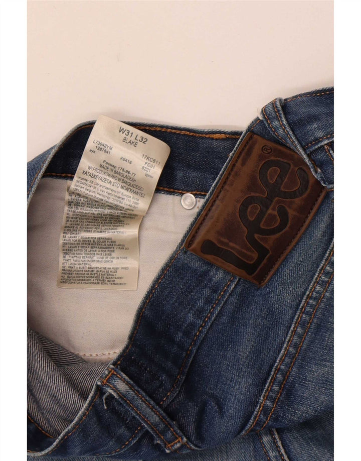 Jeans dritti Lee Blake da uomo W31 L32 cotone blu