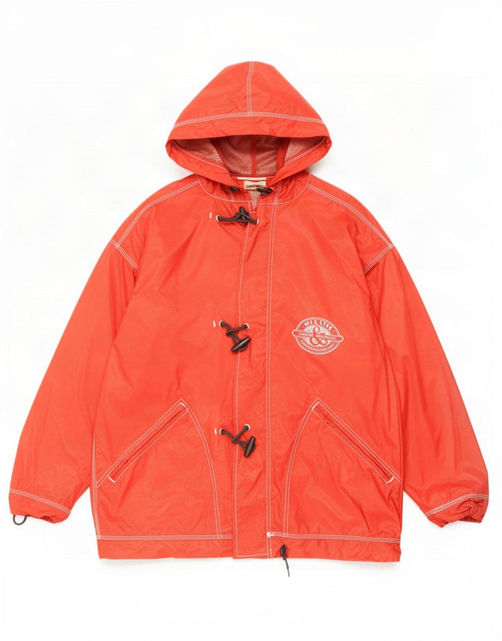 Giacca antipioggia da uomo con cappuccio Killtec UK 46 3XL Rosso Poliammide