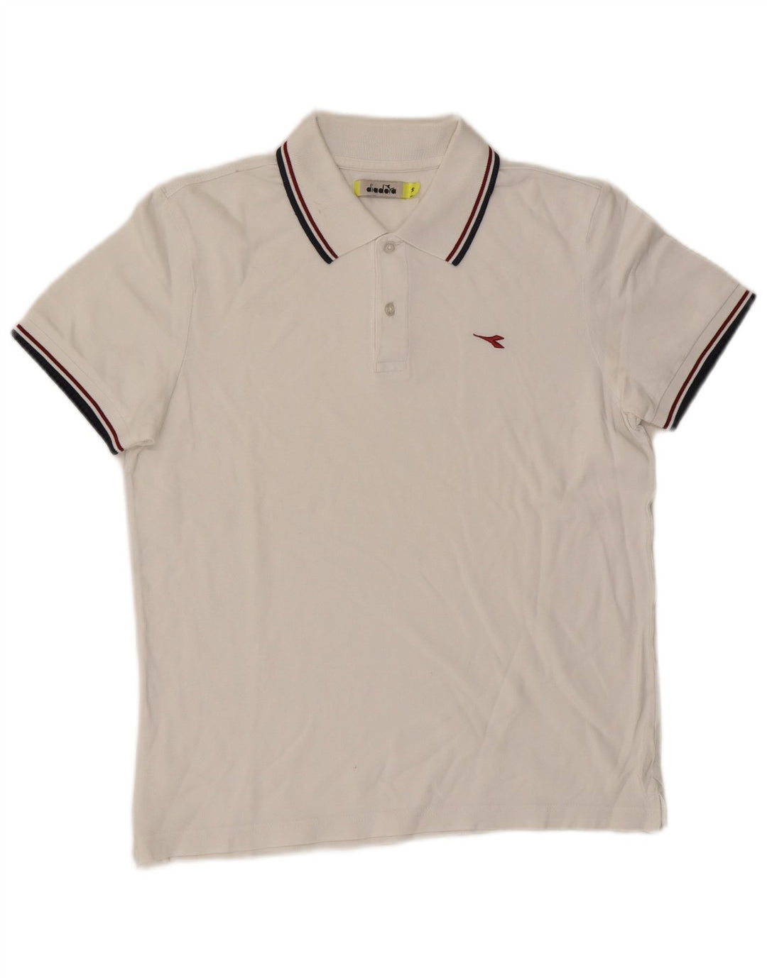 Polo Diadora Uomo Small Bianca