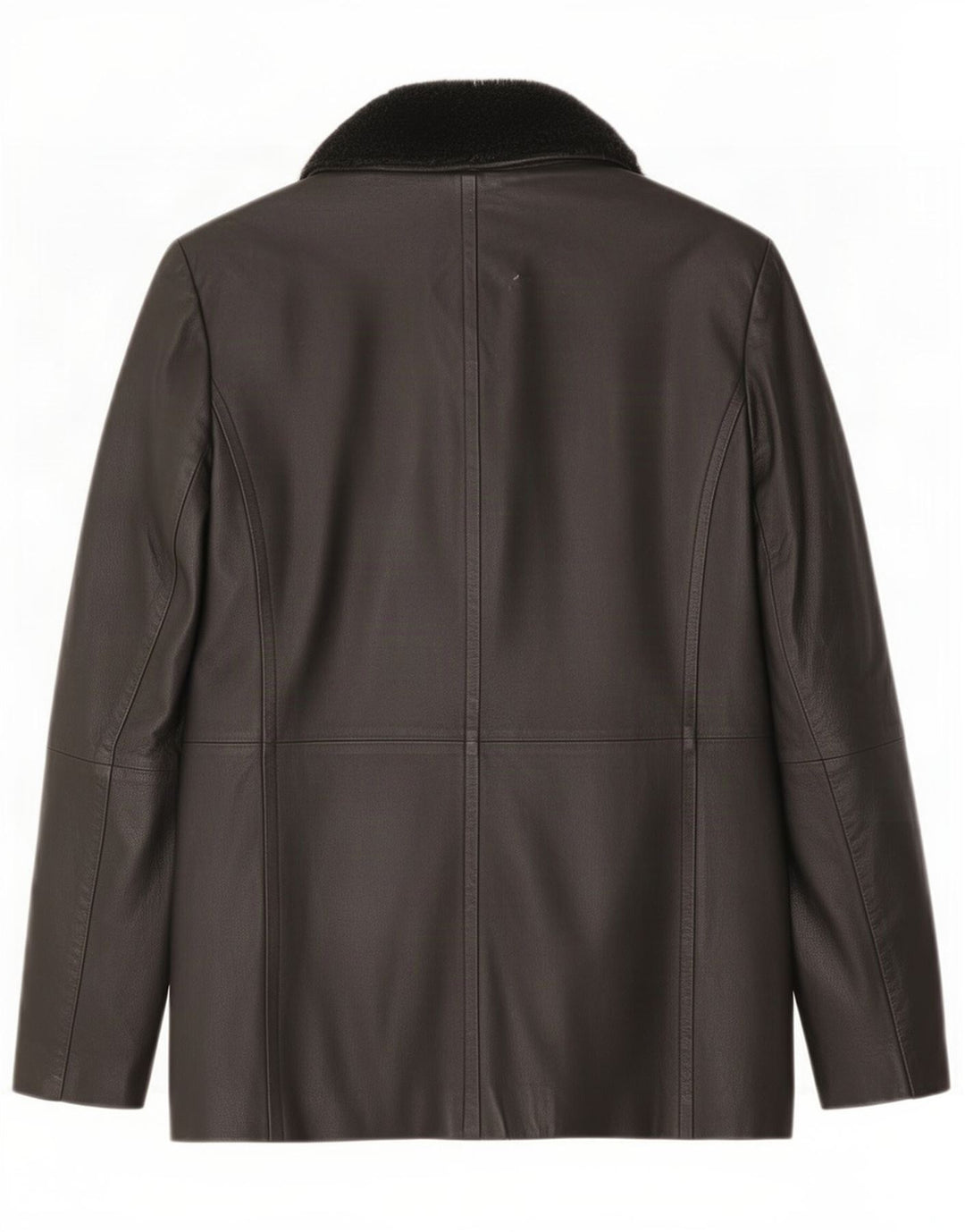 Wallis Giacca in pelle da donna UK 12 Medium Nero