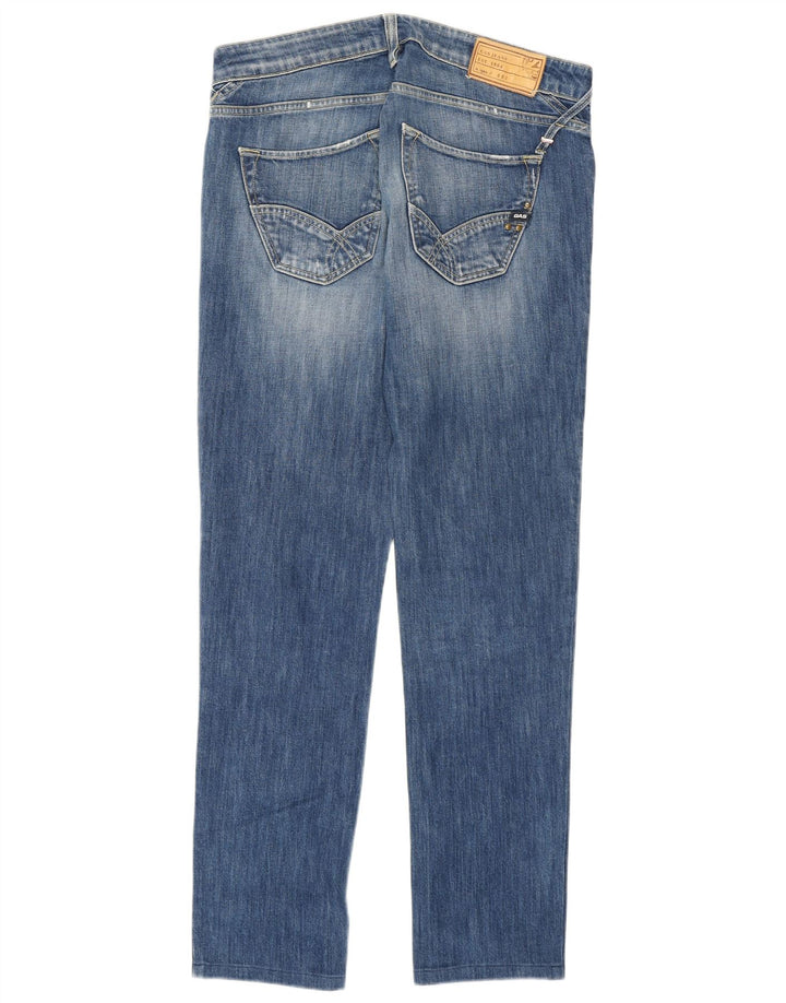 Jeans Slim Uomo Gas W32 L30 Cotone Blu