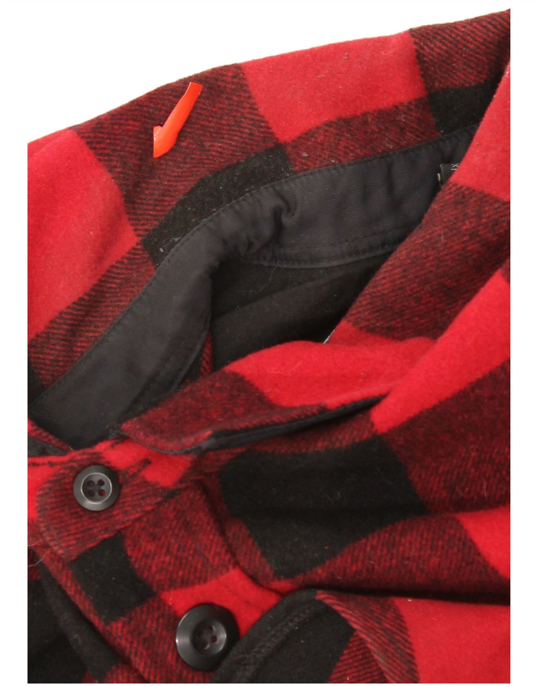 Camicia da uomo in flanella Nike Lumberjack XL rossa in lana a quadretti
