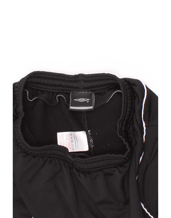 Pantaloncini sportivi grafici da bambino Umbro 9-10 anni Poliestere color block nero
