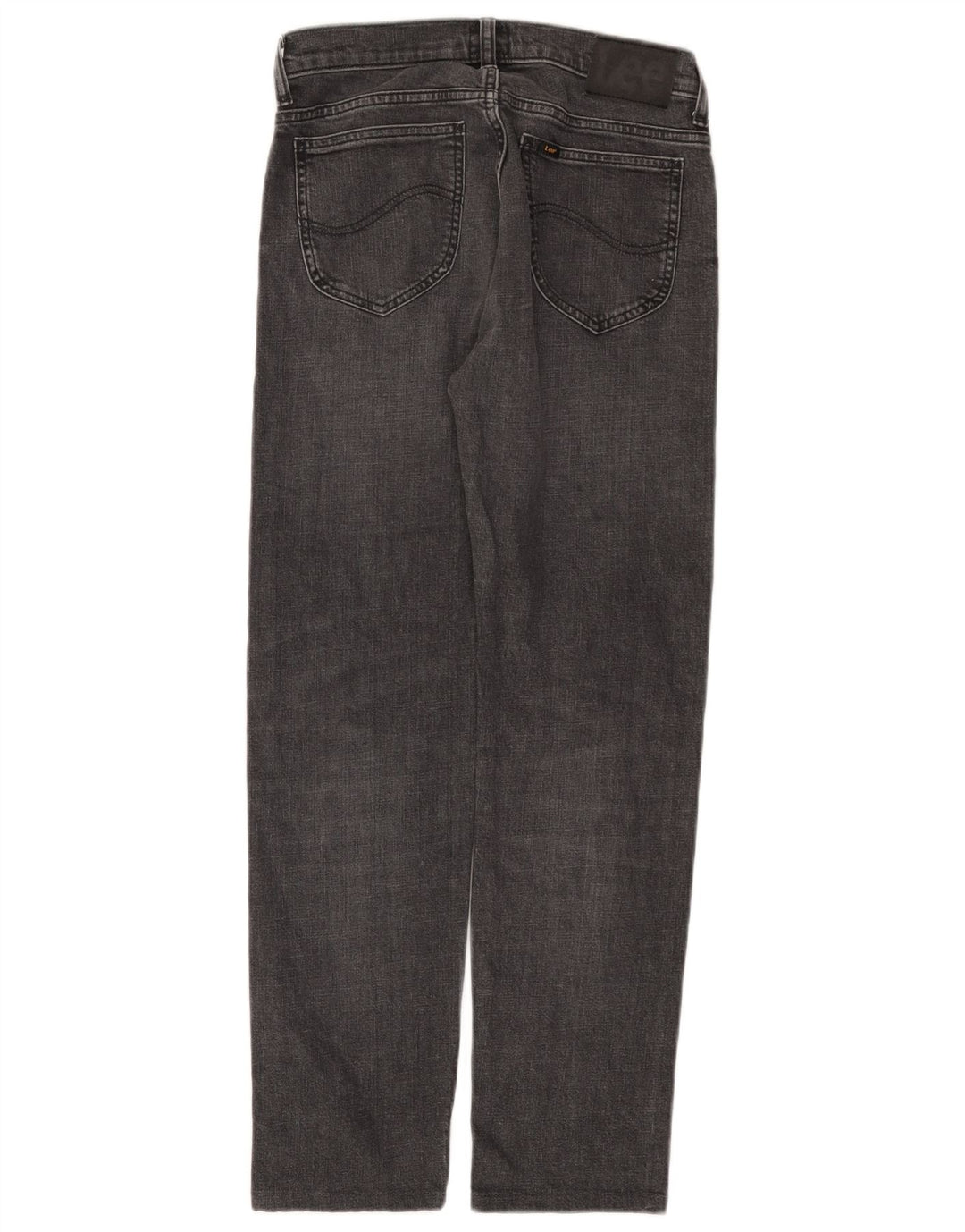 Jeans dritti da uomo Lee Rider W28 L28 cotone grigio