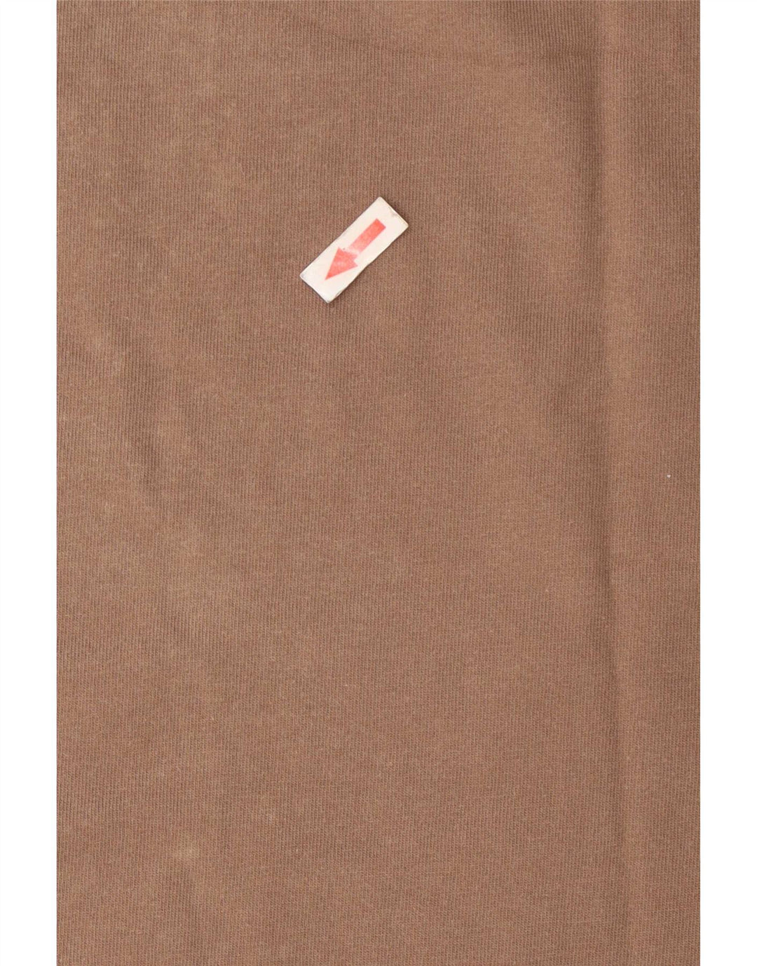 T-shirt da uomo Champion Top grande in cotone marrone