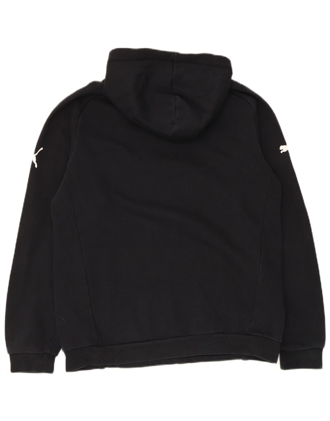 Felpa con cappuccio da ragazzo Puma 15-16 anni Nera