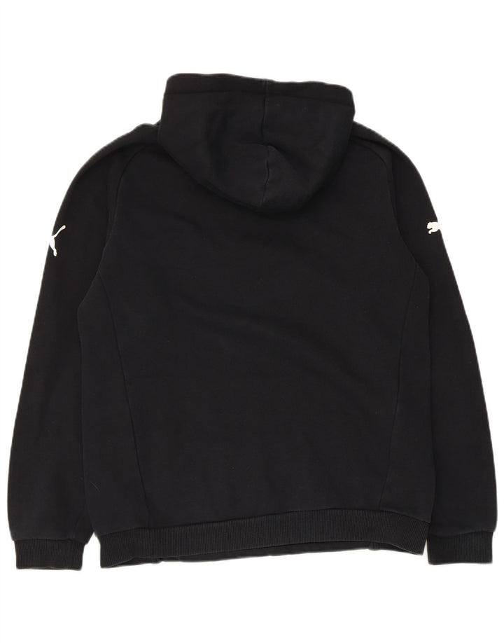 Felpa con cappuccio da ragazzo Puma 15-16 anni Nera