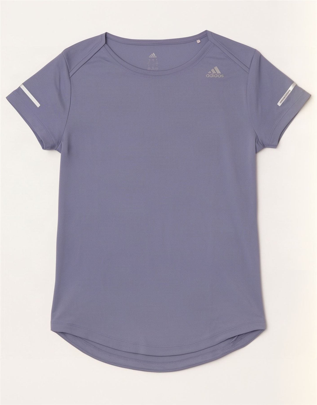 Maglietta da corsa da donna Adidas Top UK 8/10 piccola poliestere viola