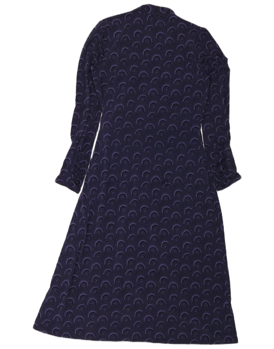 Laura Ashley Abito da donna con motivo astratto a portafoglio UK 12 Viola medio