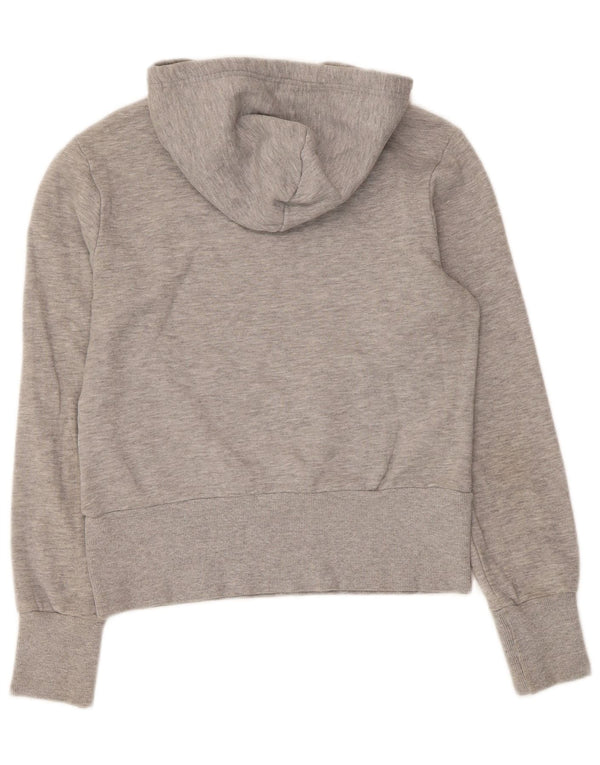 Felpa con cappuccio Adidas Graphic Regular Fit da donna UK 10 Small Grey Sports