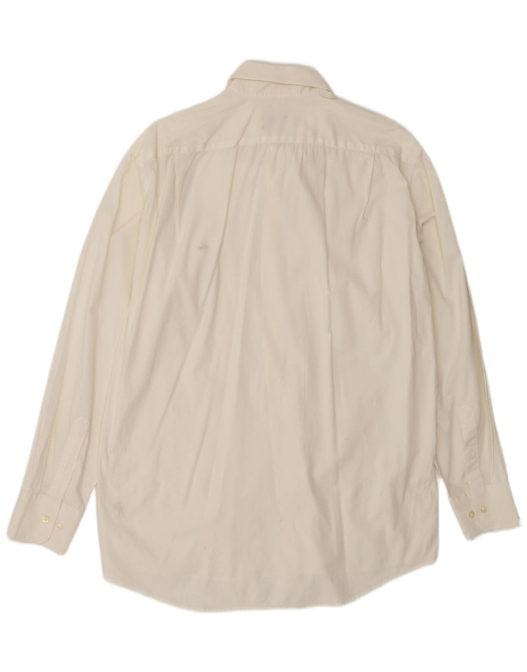 Camicia da uomo Lacoste taglia 41 grande in cotone bianco sporco