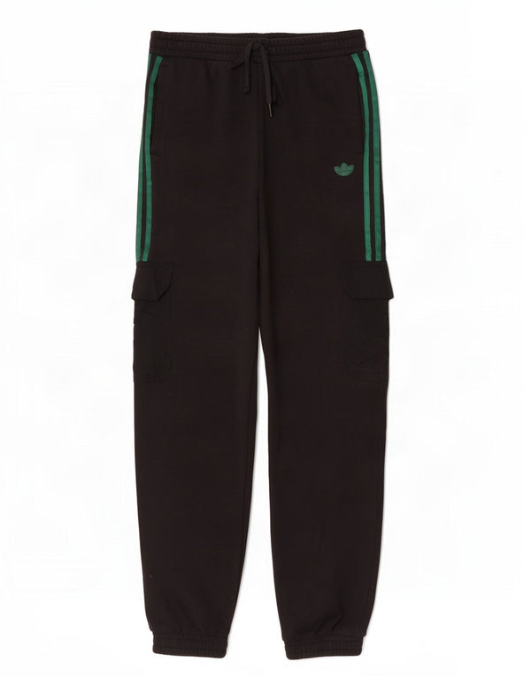 Pantaloni da tuta da donna Adidas Cargo Joggers UK 14 Medium Black Cotton