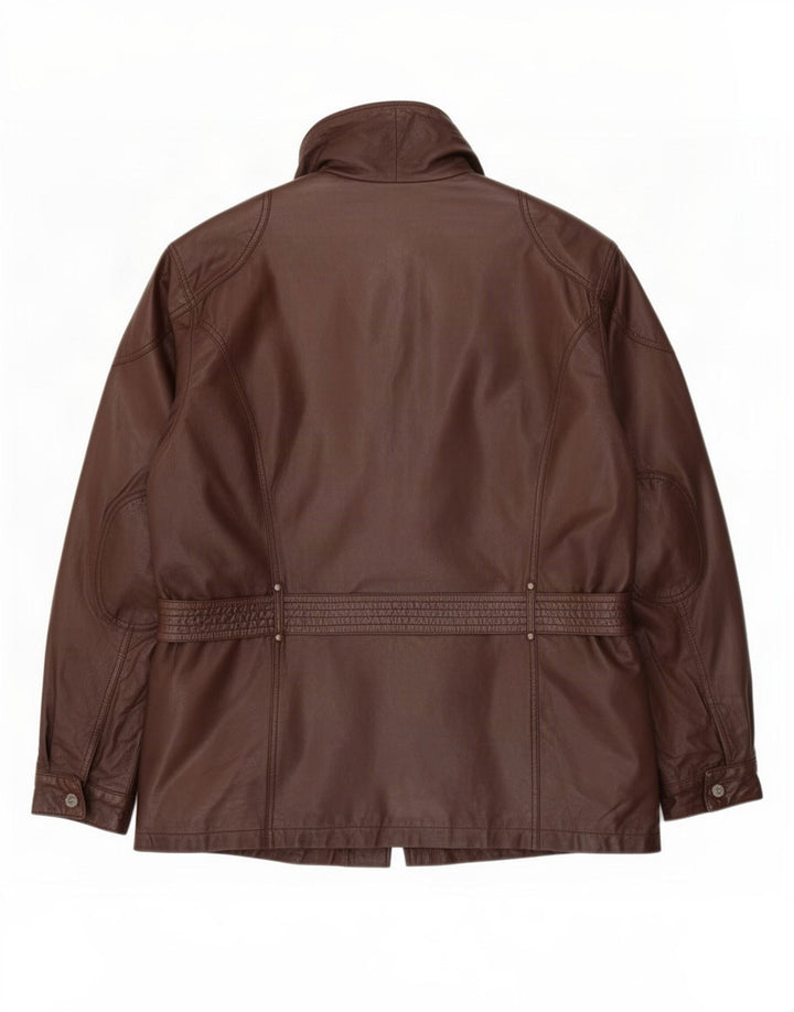 Giacca in pelle da uomo Mauritius IT 56 3XL Marrone