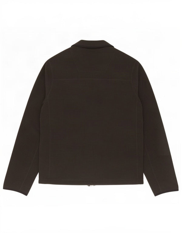 Timberland Maglione in pile da uomo con zip e collo grande poliestere nero