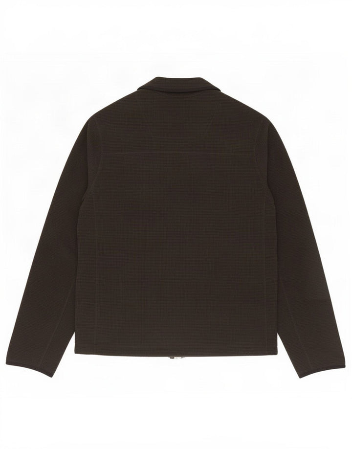 Timberland Maglione in pile da uomo con zip e collo grande poliestere nero