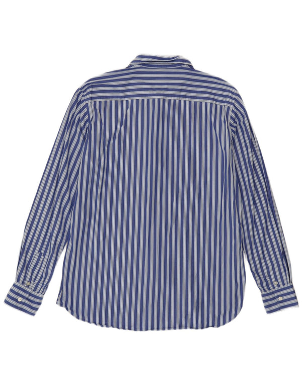 Marina Yachting Camicia da uomo slim fit taglia 42 a righe grandi blu