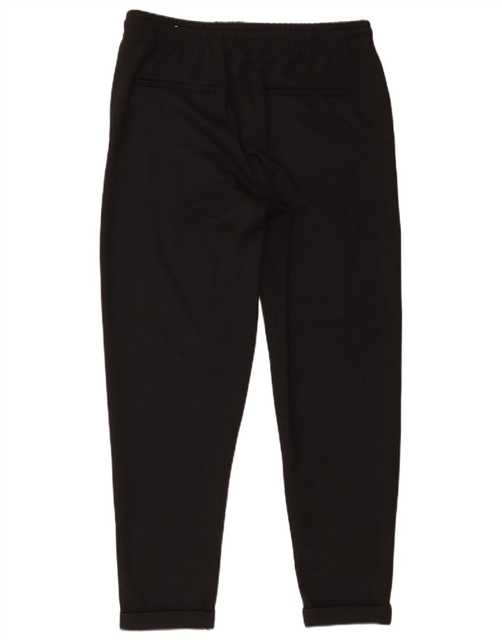 Pantaloni casual affusolati da donna Zara grandi W32 L28 poliestere nero