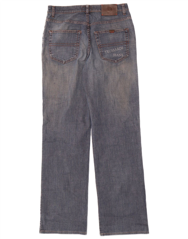 Jeans dritti TRUSSARDI 380 da donna IT 47 Large W31 L32 Blu