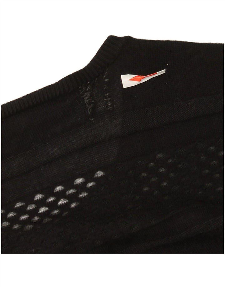 Maglione cardigan con maniche a 3/4 da donna Guess UK 8 piccolo nero