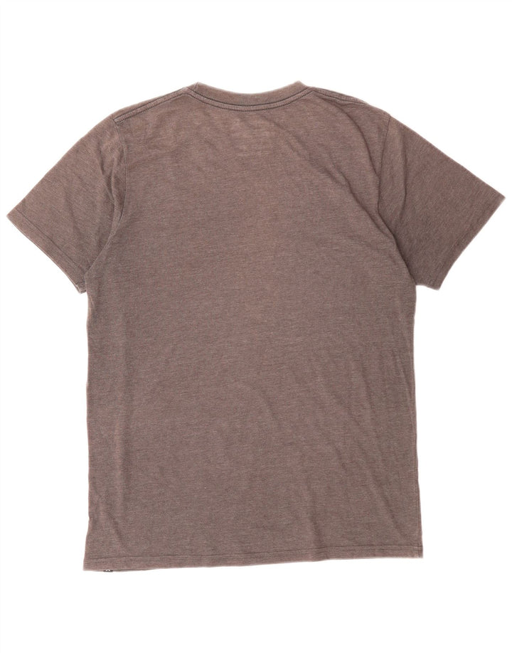 T-shirt grafica Hurley da uomo con vestibilità premium, in cotone grigio medio