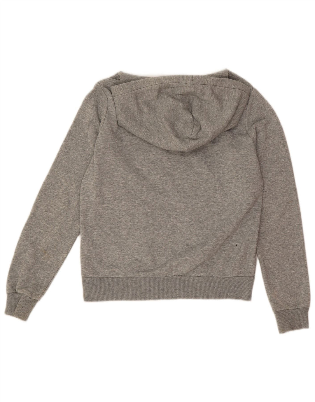 Felpa con cappuccio da uomo Converse piccola in cotone grigio