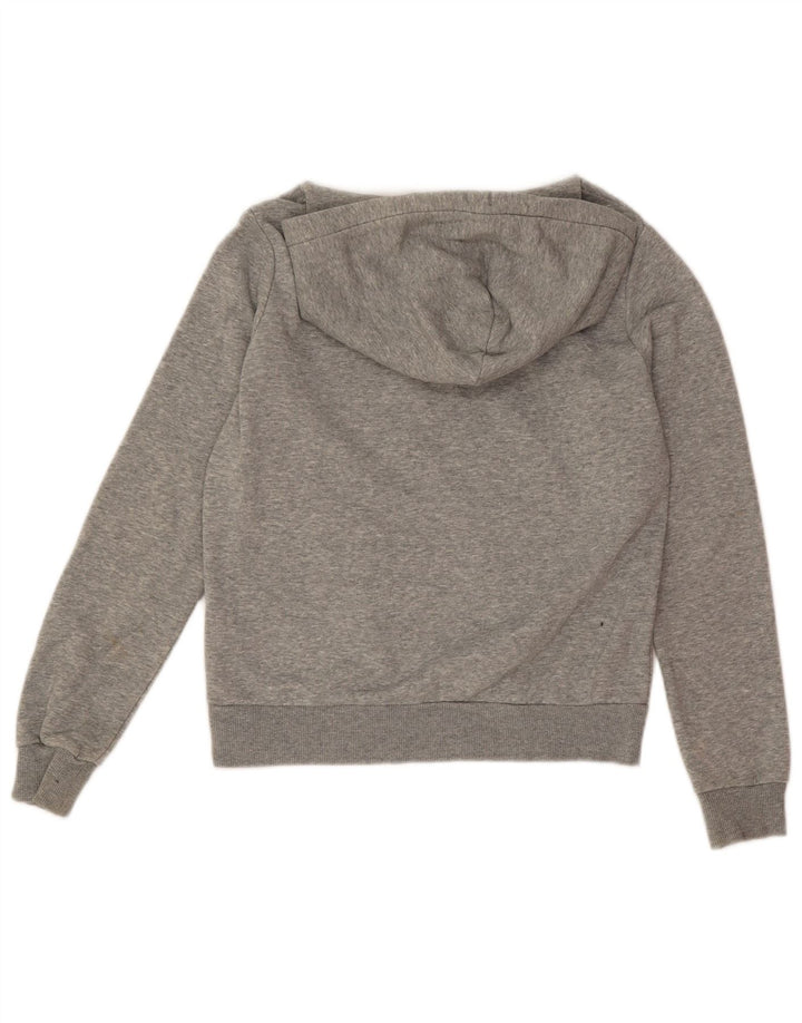 Felpa con cappuccio da uomo Converse piccola in cotone grigio