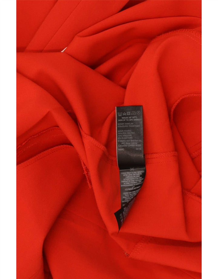 Giacca Open Blazer da donna Marks & Spencer UK 20 2XL poliestere rosso