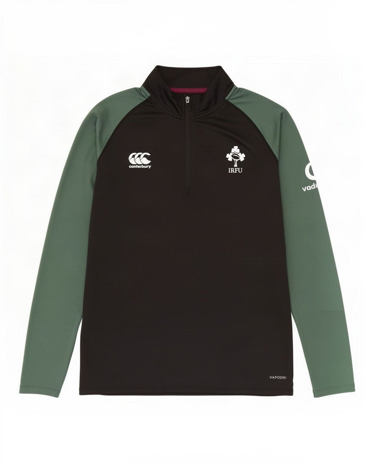 Canterbury Canterbury Uomo IRFU Graphic Pullover Tuta Top Media Nera
