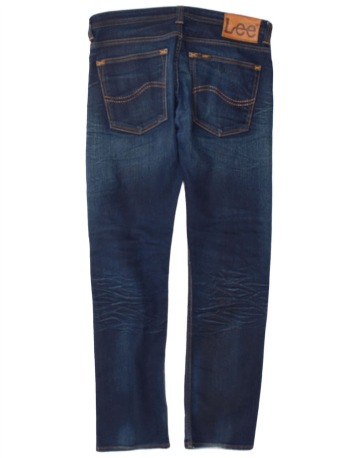 Jeans Lee Powell Slim da uomo W36 L34 cotone blu navy