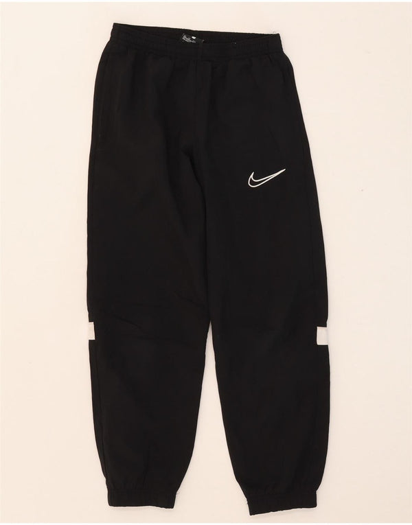 Pantaloni da tuta Nike da ragazzo Dri Fit Joggers 7-8 anni XS Nero Colourblock