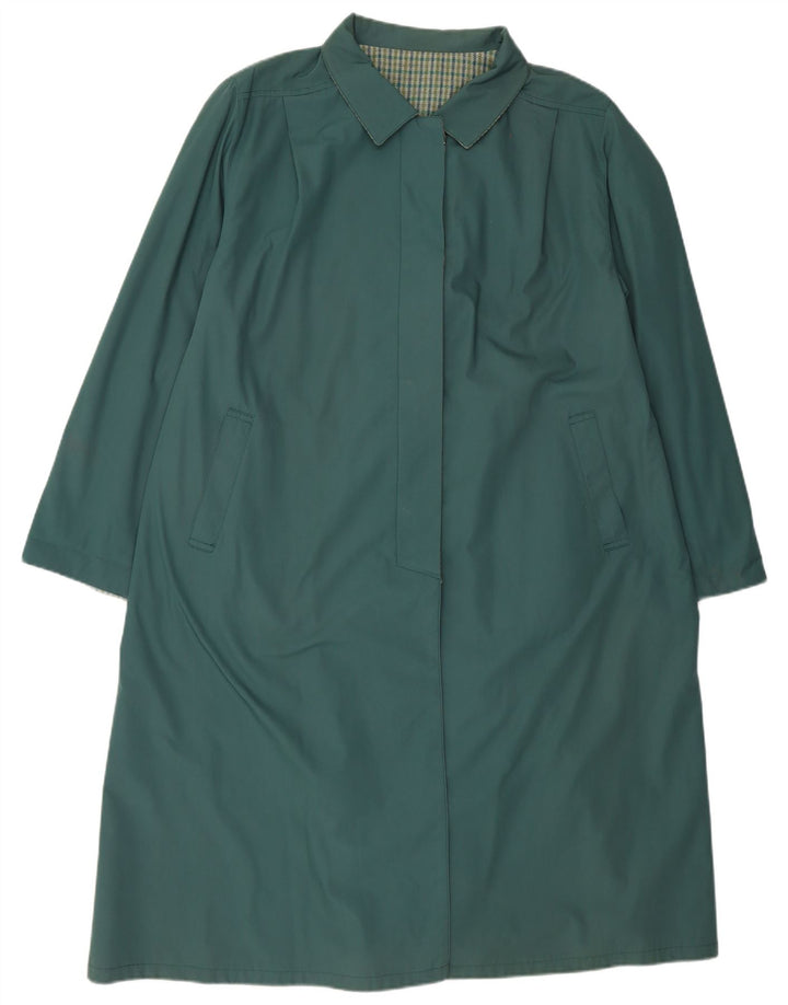 Soprabito vintage da donna IT 55 2XL Verde poliestere