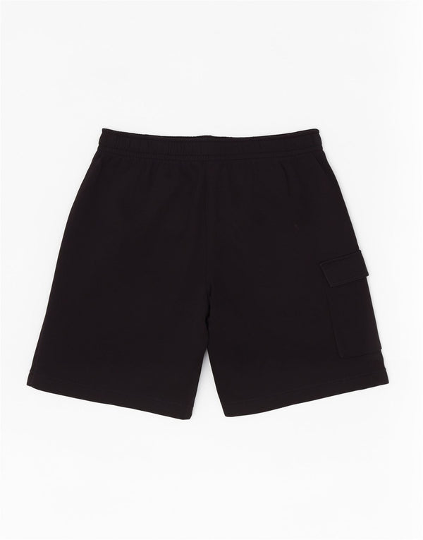 Pantaloncini sportivi Nike da uomo Cargo, grandi, in cotone nero, sportivi