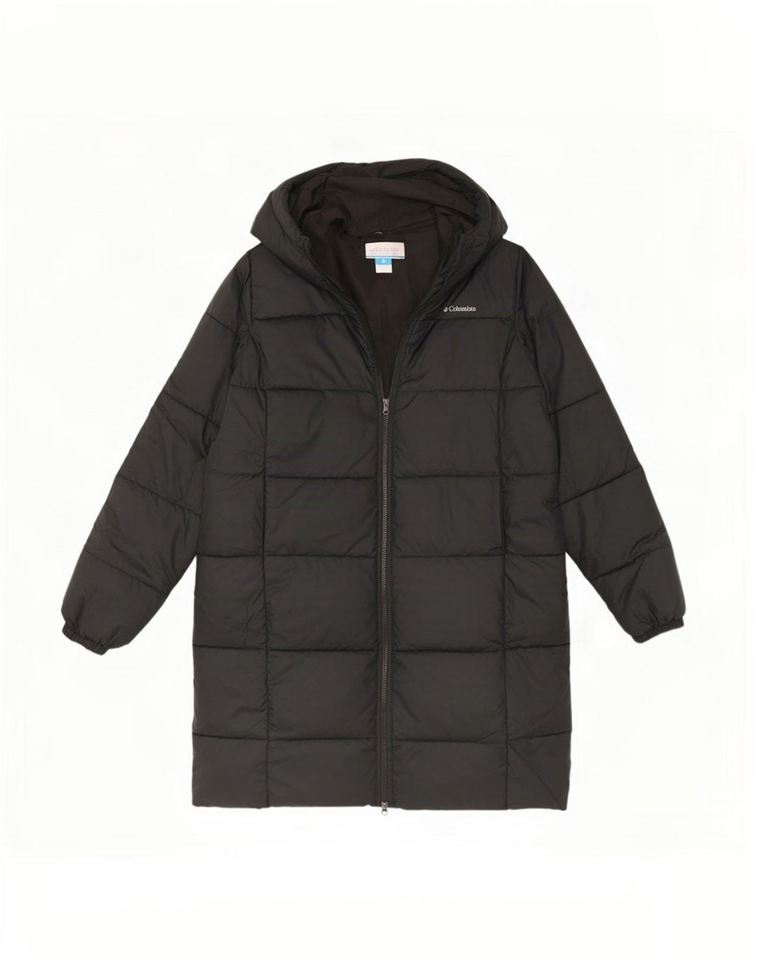 Cappotto imbottito oversize con cappuccio da donna Columbia UK 16 grande nero
