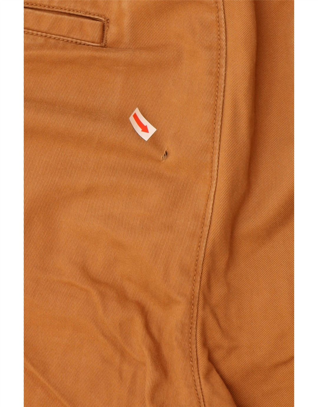 Pantaloncini chino da uomo LEVI'S W34 grandi in cotone marrone
