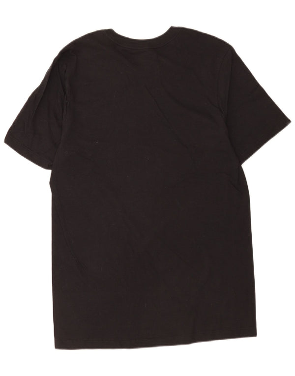 T-shirt grafica da uomo Nike Top Small in cotone nero