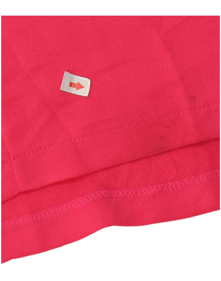 Top camicetta da donna Marks & Spencer UK 20 2XL poliestere rosa
