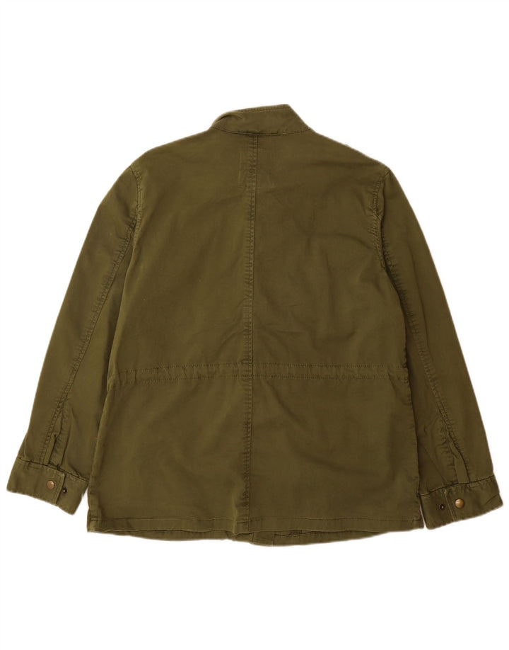 Giacca militare oversize da donna Gap UK 10 piccola in cotone verde